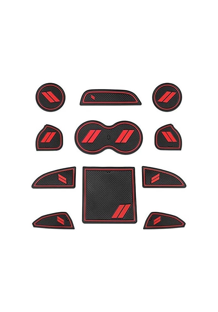 Mekar 11pcs Interior Accessories for Dodge Challenger - Image 2