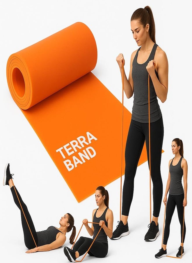 MEDROOF Teera Exercise Bands, Professional Latex Fitness Bands for Yoga, Exercise, Strength Training and Rehabilitation with Multi Colour - Image 3