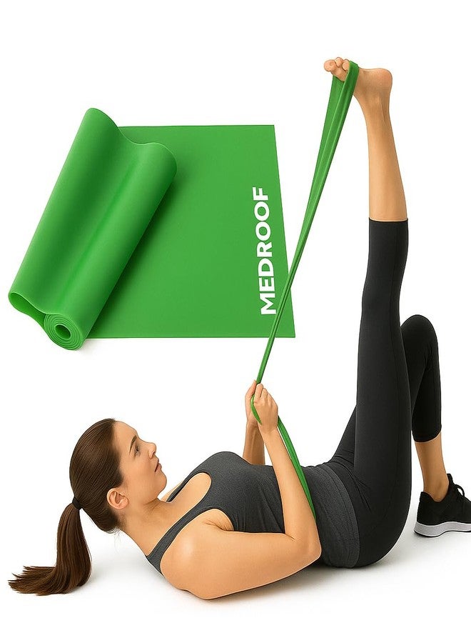 MEDROOF Teera Exercise Bands, Professional Latex Fitness Bands for Yoga, Exercise, Strength Training and Rehabilitation with Multi Colour - Image 1