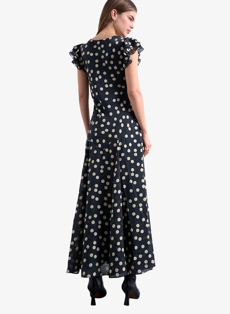 TOPSHOP Casual Short Sleeve Woven Maxi Dress - Image 2
