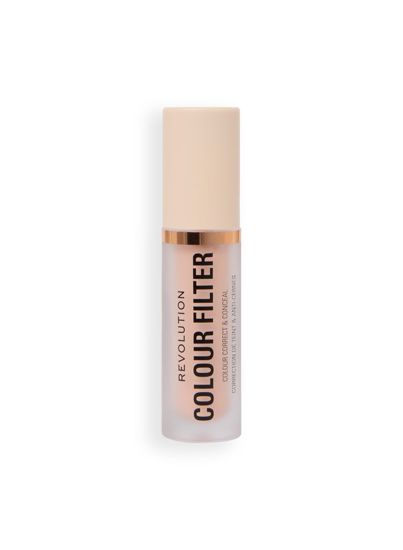 REVOLUTION Makeup Revolution Colour Correct Liquid Concealer – Rose - Image 1