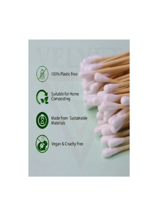 VELVET Premium cotton swabs 120Pcs  - Image 4