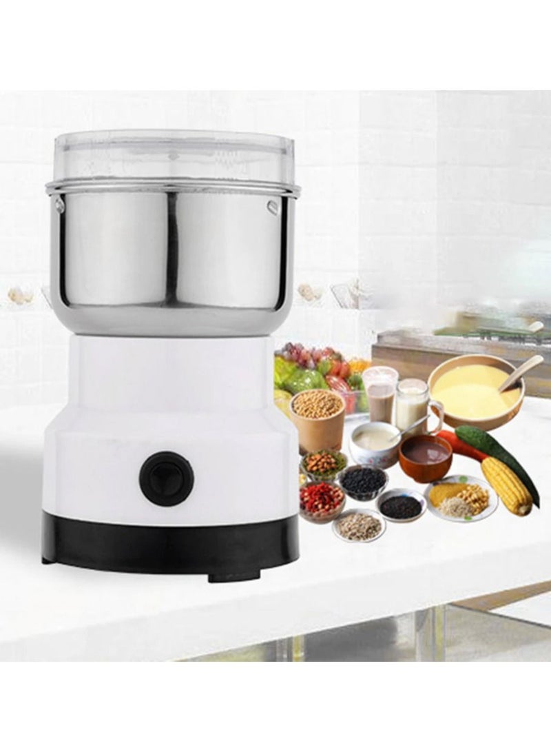 DubaiGallery 150W 200ml Stainless Steel Electric Coffee Machine Bean Grinder Blenders for Kitchen Office Home Use Grains Grinding Machine  - Image 3