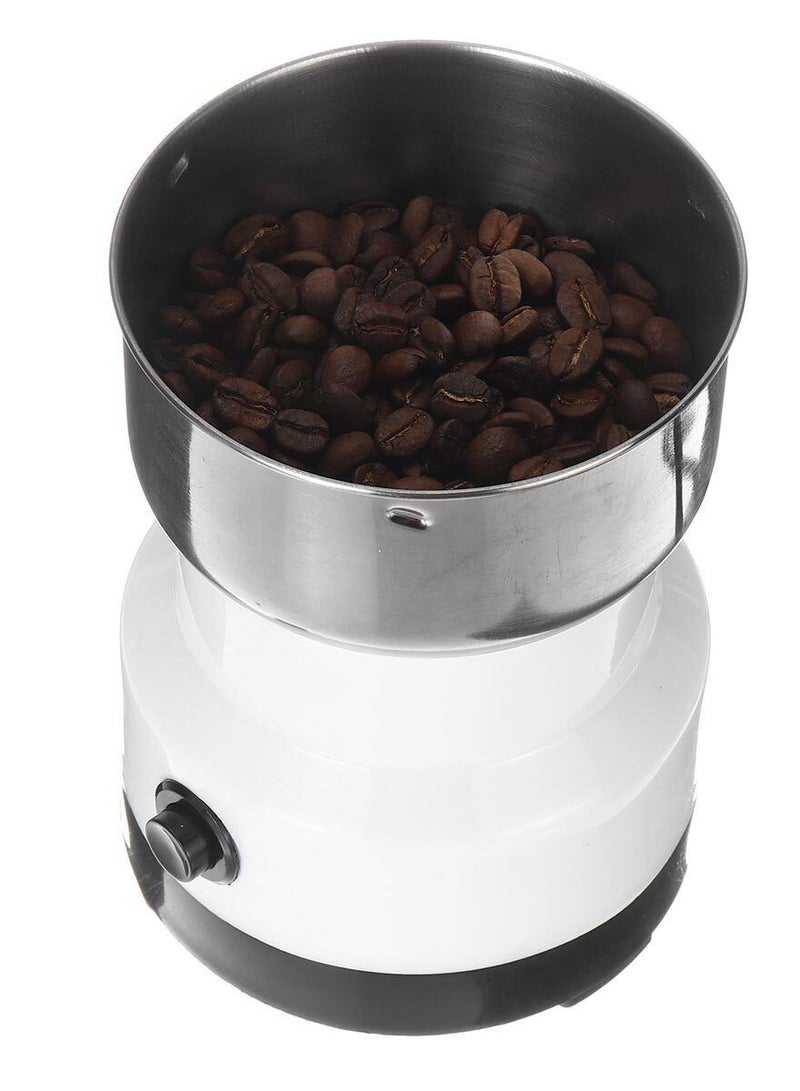 DubaiGallery 150W 200ml Stainless Steel Electric Coffee Machine Bean Grinder Blenders for Kitchen Office Home Use Grains Grinding Machine  - Image 5