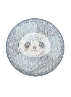 Thoraya Round Electric Fan Guard Dust Cover for Pedestal Fan Summer Washable Dustproof Safety Fan Cover Net Mesh for Kids Panda L 45cm / 17.7in  - Image 1