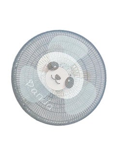 Thoraya Round Electric Fan Guard Dust Cover for Pedestal Fan Summer Washable Dustproof Safety Fan Cover Net Mesh for Kids Panda L 45cm / 17.7in  - Image 2