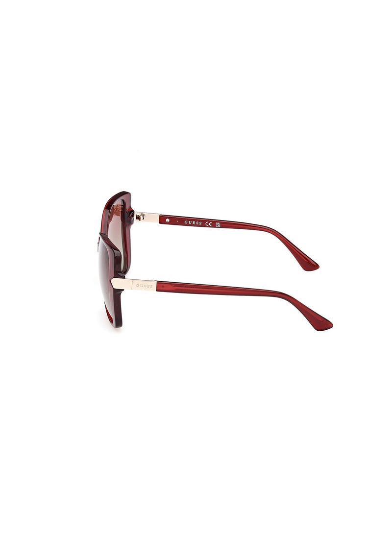 GUESS - Women's UV Protection Butterfly Sunglasses - GU782069F56 - Lens Size: 56 Mm - Image 1