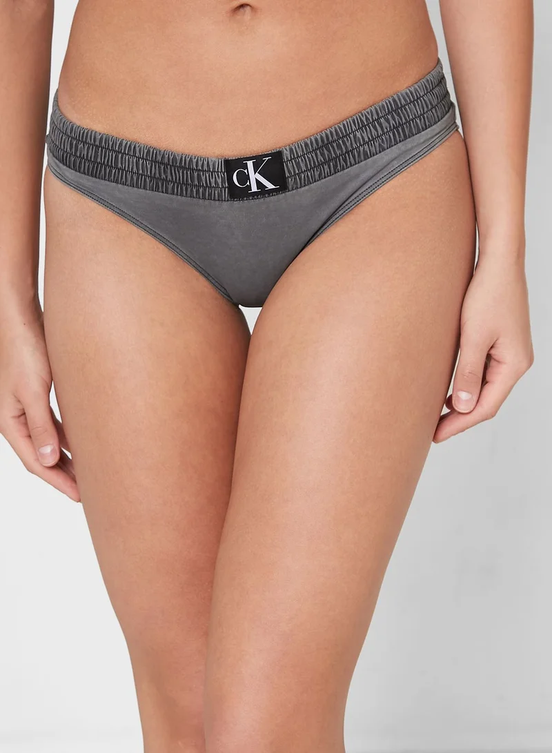 CALVIN KLEIN Logo Bikini Bottom
