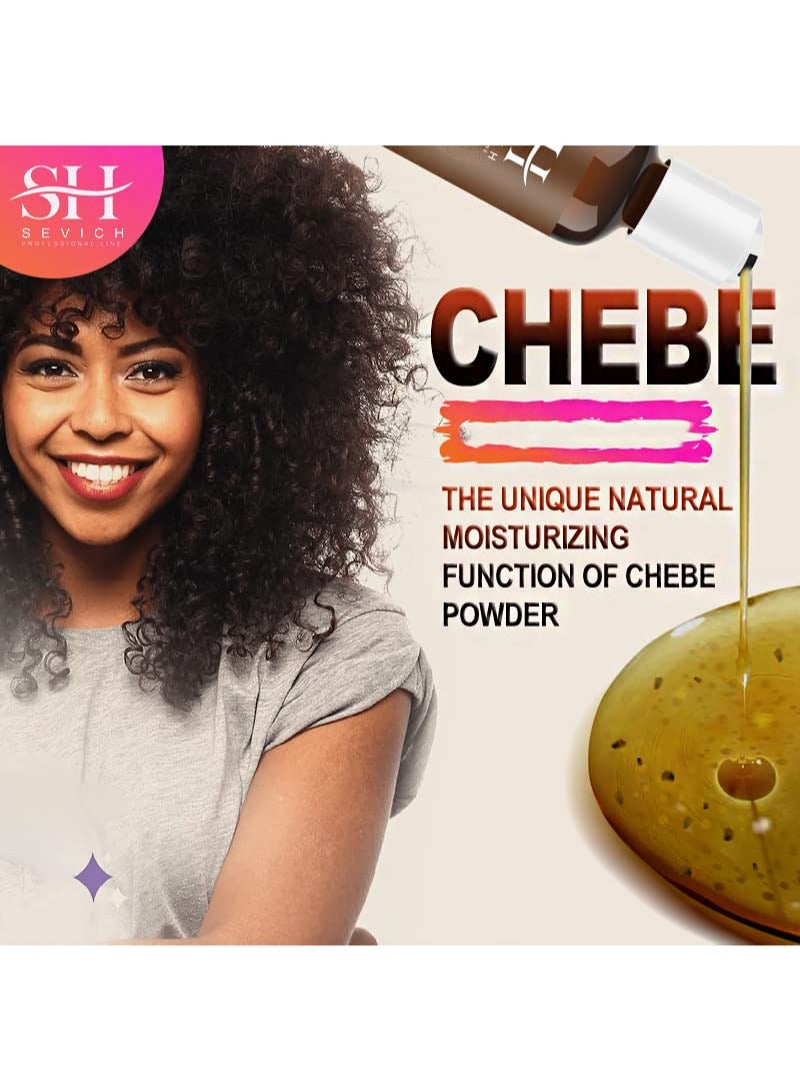 Sevich Naturals Chebe Hair Shampoo 100ml，Contains 100% African Chebe Essence Powder, Thinning Hair Care, Moisturizing And Repairing Damaged Hair Roots, Scalp And Skin Freshness - Image 3