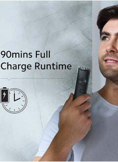 Xiaomi Mi Grooming Kit Pro set a shaving machine and several accessories for shaving head and body hair cleanable equipped with fast charging and long use modern version (black)  - Image 5