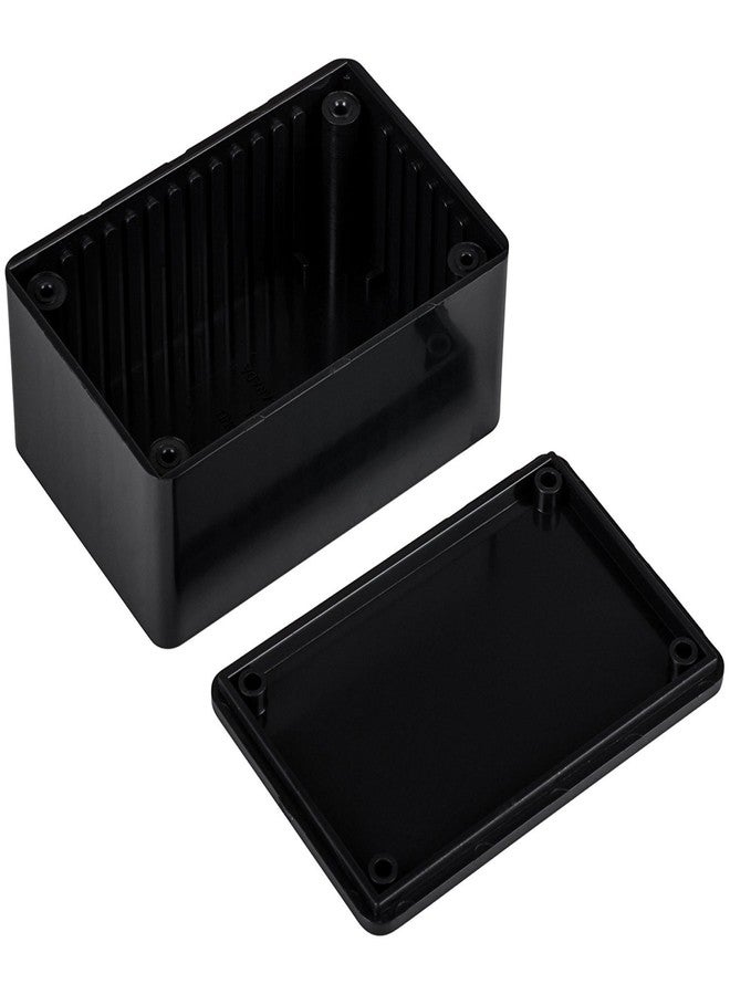 Hammond 1591LSBK (Pack of 2) ABS Project Box Black, Box Plastic, 3.3 in L x 2.2 in W x 1.4 in H - Image 3