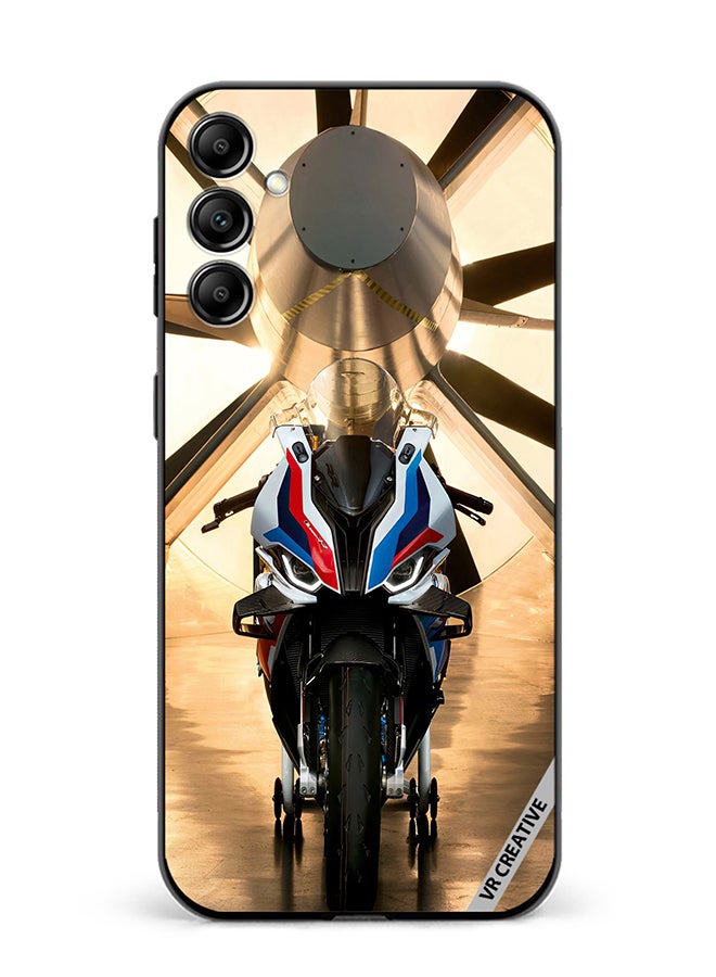 VR CREATIVE Protective Case Cover For Samsung Galaxy A55 Bike Design Multicolour - Image 1
