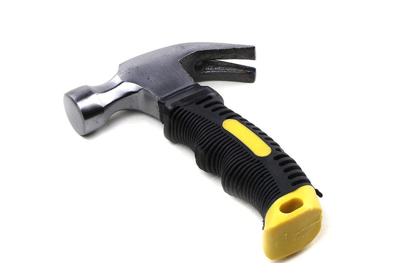 ZoomstoreA Heavy Duty Small Hammer Stubby Mini Claw Hammers Short Handle Rubber Grip 04 Kg Multicolor  - Image 5