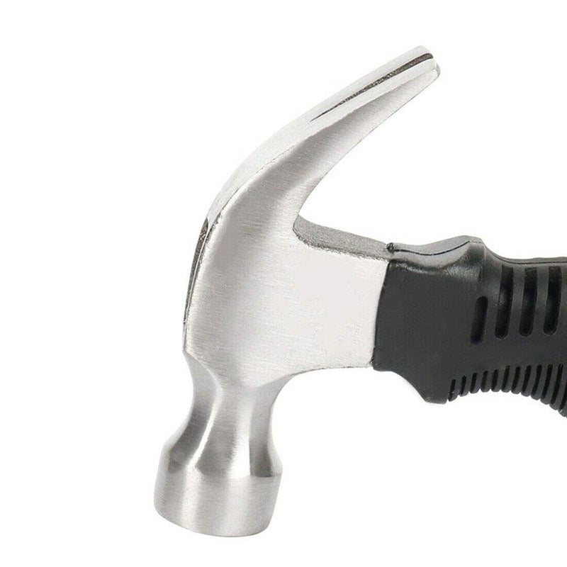 ZoomstoreA Heavy Duty Small Hammer Stubby Mini Claw Hammers Short Handle Rubber Grip 04 Kg Multicolor  - Image 2