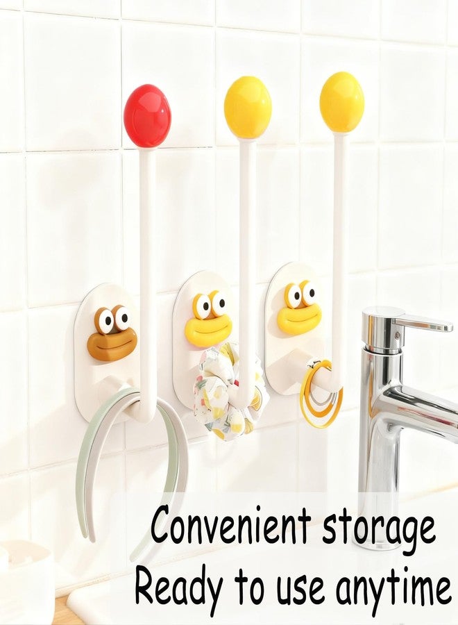 Dancepanda Wreath Hangers for Front Door,Adhesive Suction Cup Hooks for Shower,Garland Hanger for Door Frame,Hat Organizer for Baseball Caps - Image 3