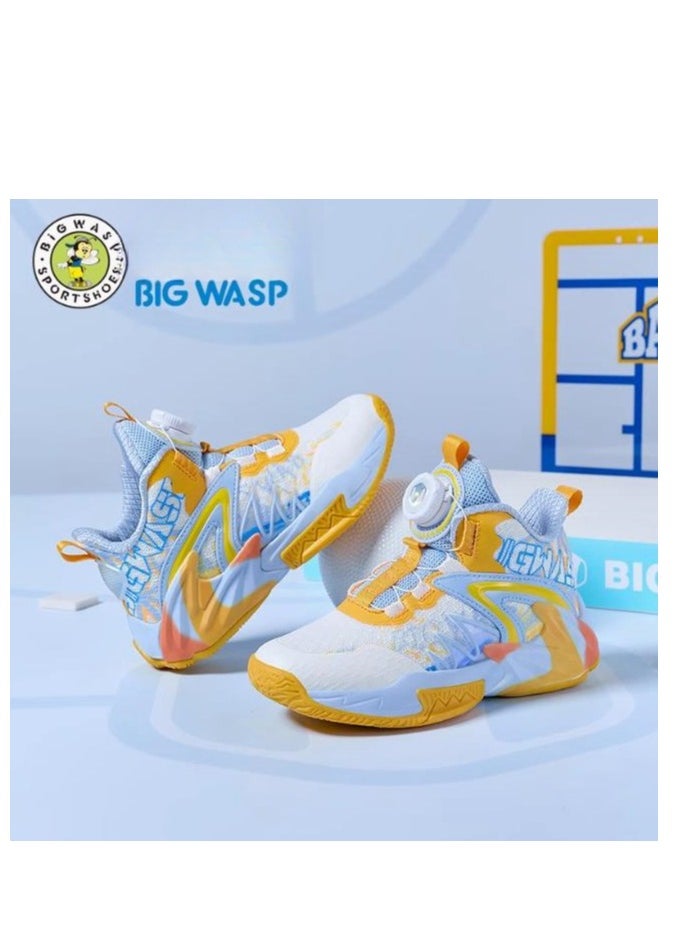 BIGWASP - Children's Non Slip Breathable Basketball Shoes And Sports Shoes - Image 1