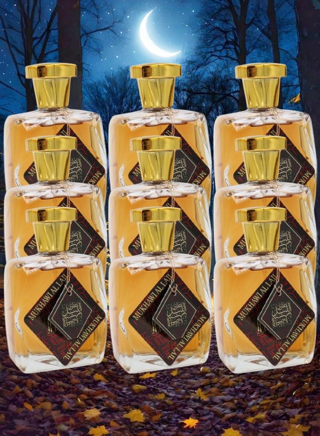 Al Maraseem 9 Pieces Mukhawi Al Lail Perfume 100ML - Image 1