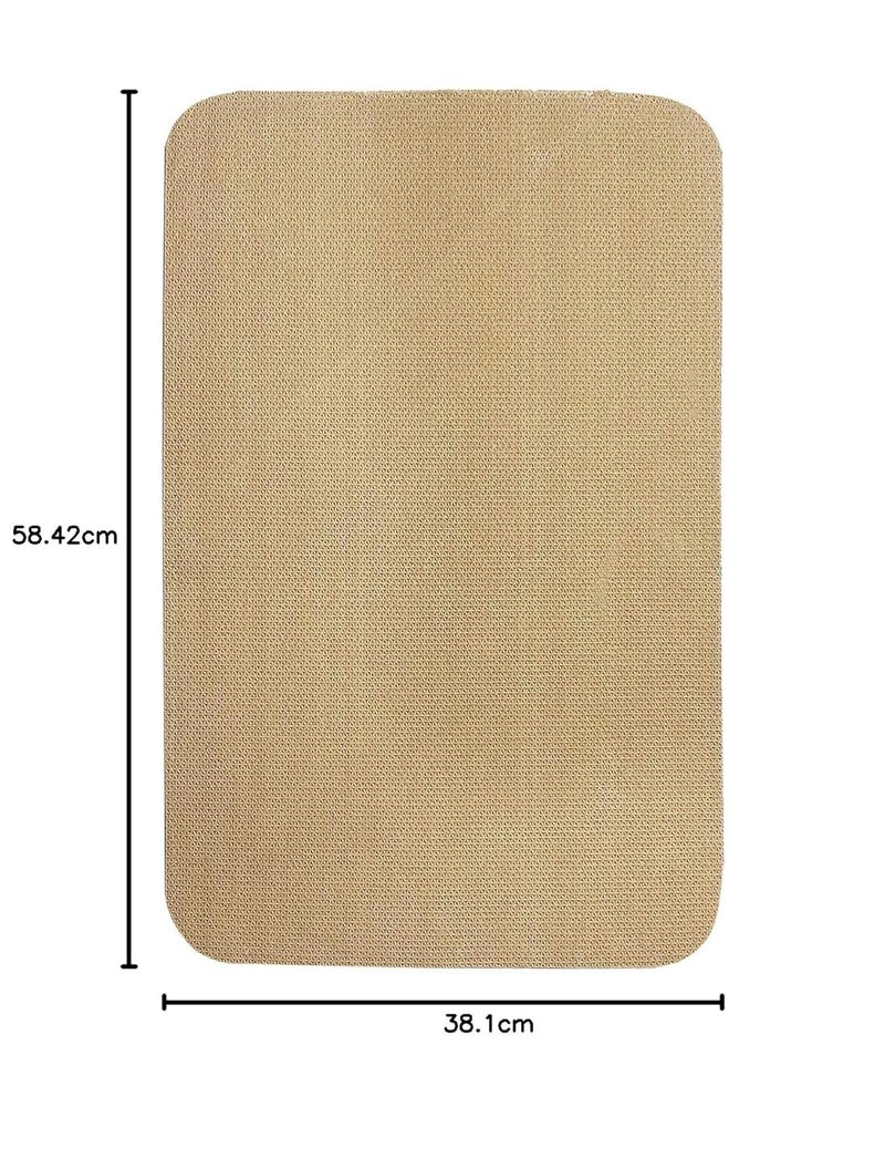 Status Contract Status Super Soft Anti Slip Heart Shape Bath Mat/Door Mat/Bathroom/Bedroom/Living/Gifting/Valentine's Day Gift Mat/Couple Gift/Birthday Gift/Home Decoration/Loved Ones 15" x 23" (Pack of 1) - Image 2