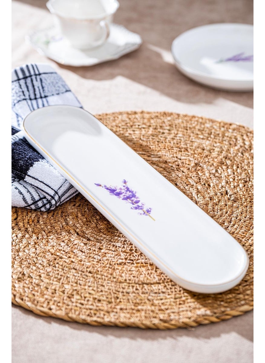 Acar - Soft Royal Porcelain Boat Plate - 30 cm - Image 1