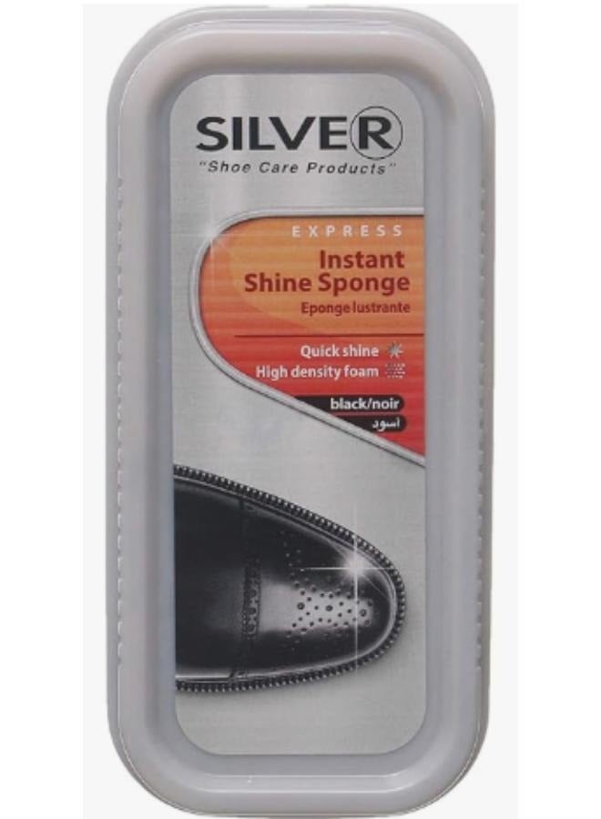 سيلفر إسفنجة تلميع الأحذية اكسبريس اسود . - Image 1