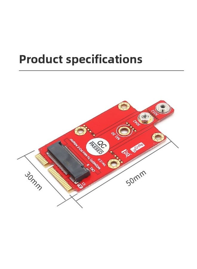 Mini PCI-E To M.2 Key B Expansion Card 4G/5G Module Adapter Card With Double SIM Card Slot-Color:Without SIM Card - Image 4
