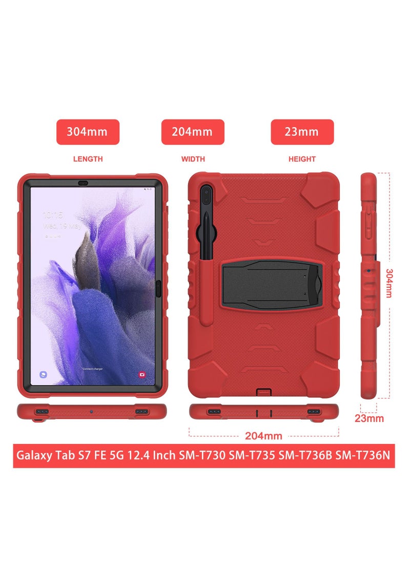 GULFLINK Protective Back Cover Case for Samsung S7 FE T730/T735/T736B/T736N/T970/T975 12.4 inch  - Image 4