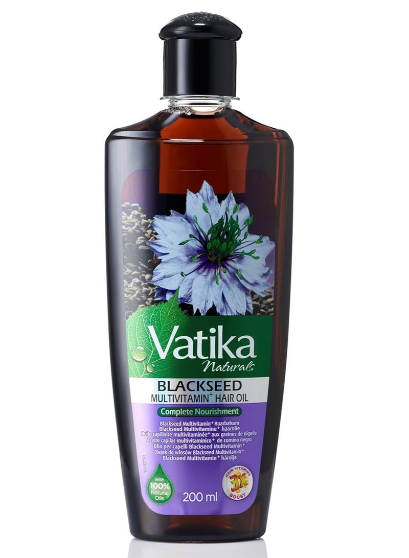 دابر زيت الشعر دابر أملا فاتيكا الغني بالحبة السوداء 200 مل