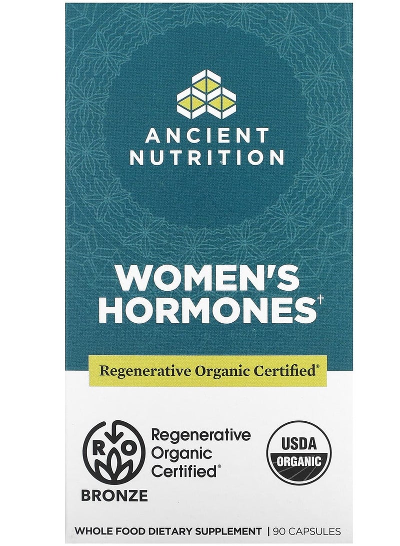 Ancient Nutrition Women's Hormones 90 Capsules
