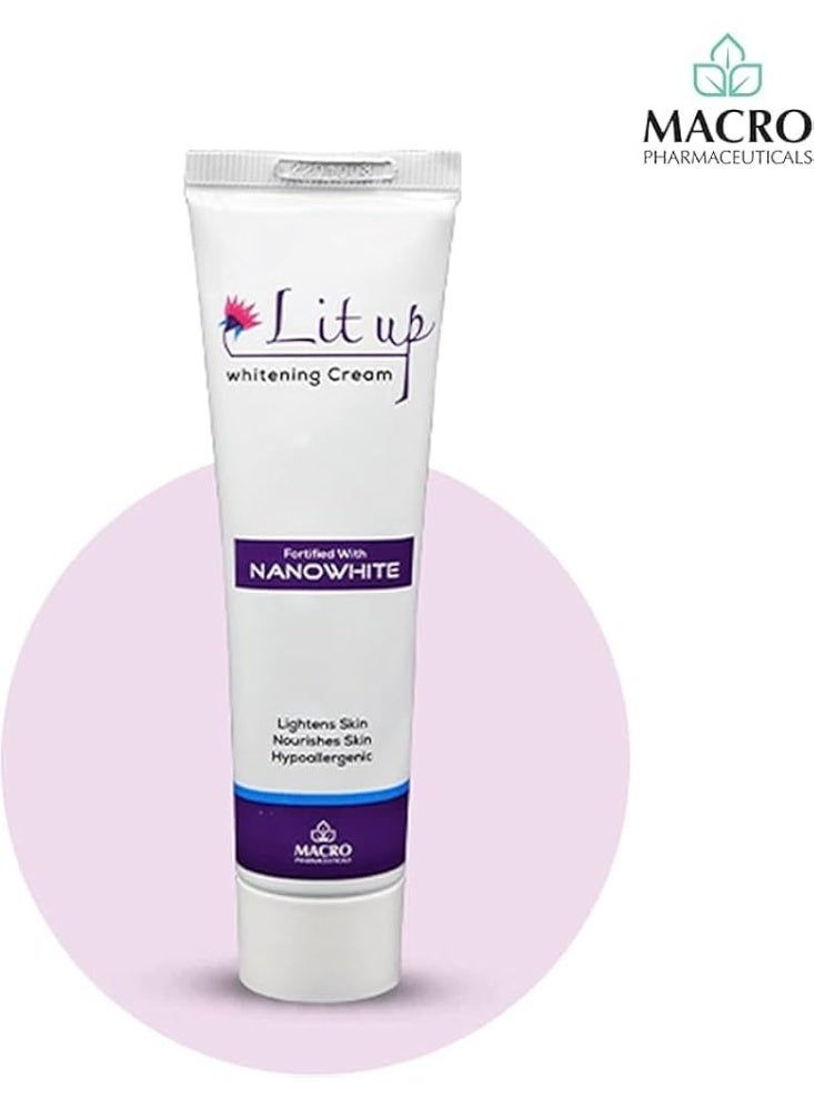 Macro Lit Up Whitening Cream with NanoWhite Technology – 50g - Image 4