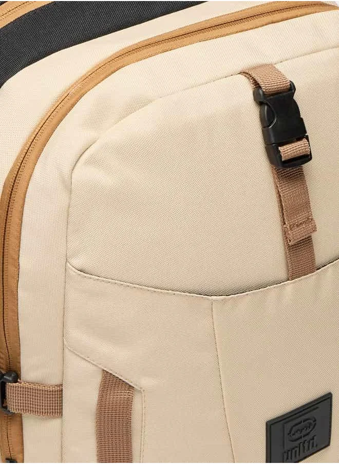 Ecko Unltd. Ecko Unltd Solid Backpack with Adjustable Straps and Zip Closure