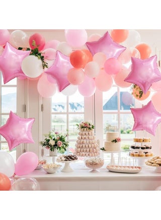 10Pcs 18-inch Five-Pointed Star Balloons For Birthday Parties and Wedding Decorations - view 3