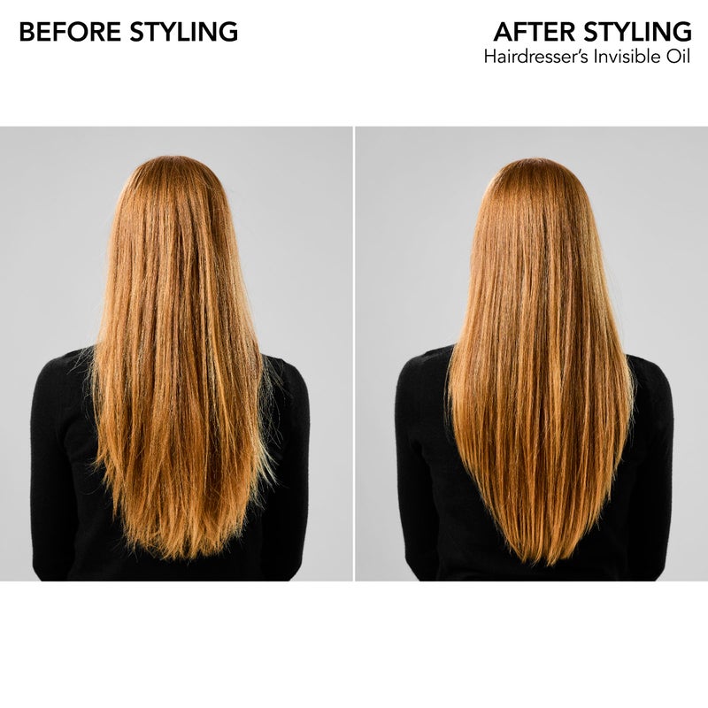 Bumble and Bumble بامبل وبامبل. زيت الشعر غير المرئي لمصفف الشعر | حماية من الحرارة، التحكم في التجاعيد + اللمعان | للشعر المجعد، المموج، المستقيم | مع زيت بذور العنب، جوز الهند + زيت الأركان، 3.4 أونصة سائلة - Image 3