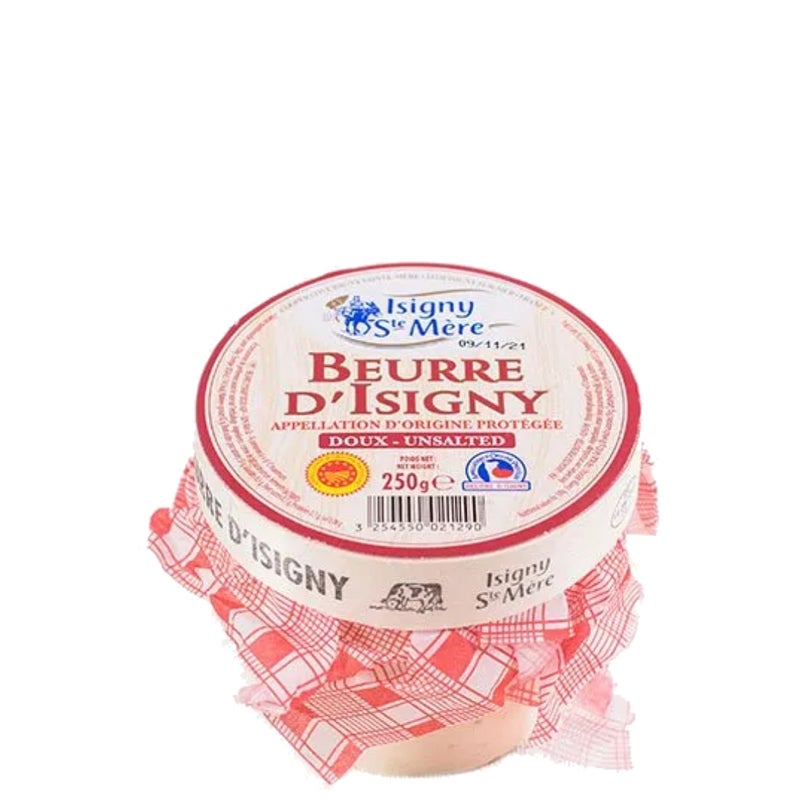 Isigny ste mere Unsalted Butter, AOP - 250g, France - Image 2