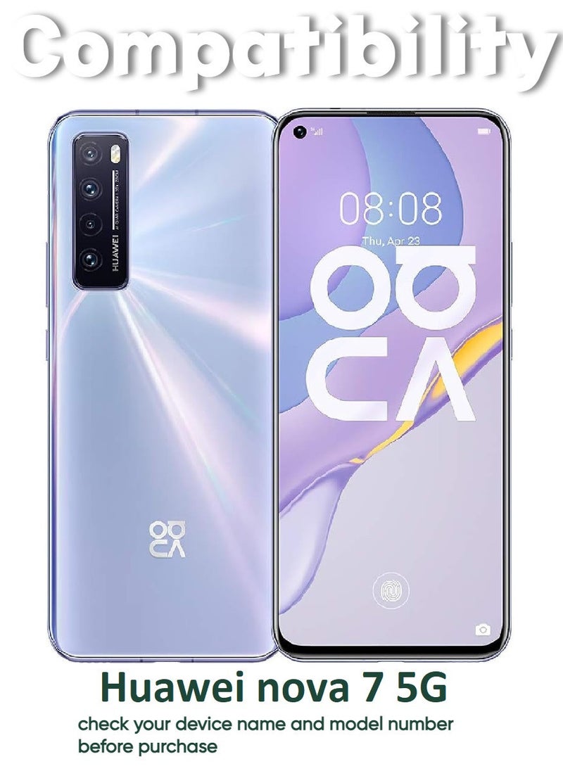 ACLIX 5 Pieces Antistatic ESD Dustproof Premium Quality High Definition Tempered Glass Screen Protector Designed For Huawei nova 7 5G - Image 3