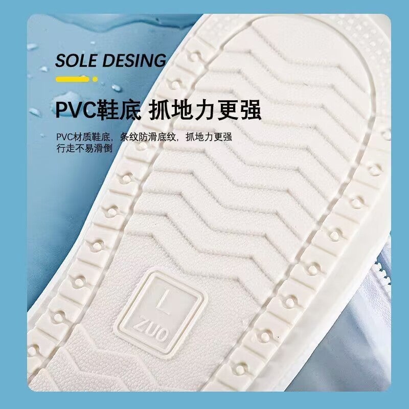 Children'S Rain Shoe Cover Boys And Girls Rain Waterproof Foot Cover Non-Slip Wear-Resistant Baby Student Water Shoes High Rain Boots - Image 5