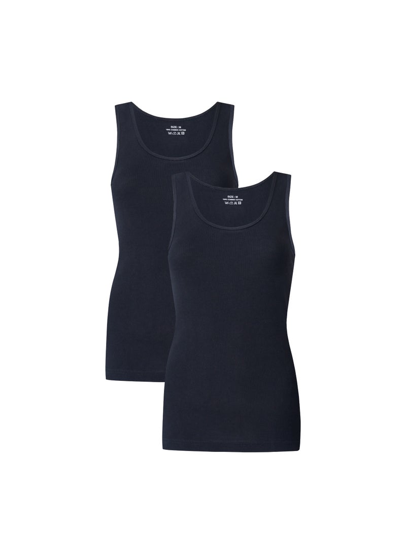 Mariposa Women's cotton  Vest Color 2 Pack - Image 1