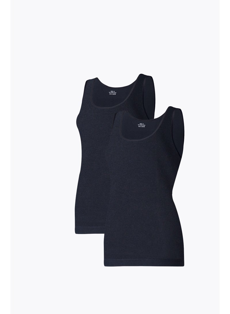 Mariposa Women's cotton  Vest Color 2 Pack - Image 3