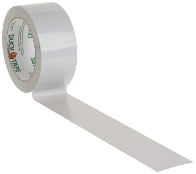 Duck Brand Colored Duct Tape, Dove Grey, 1.88 Inches x 20 Yards, Single Roll (285226) - Image 3