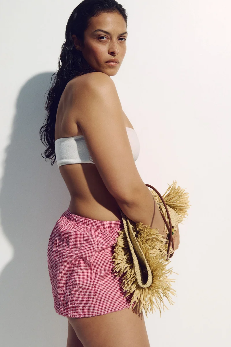 H&M Cotton balloon beach shorts