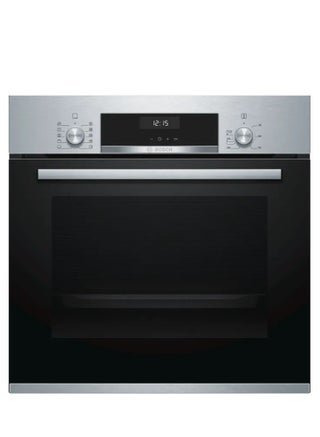 Series 6 Built-in Electric oven 60cm Stainless steel, Digital, EcoClean Direct program, 8 modes, softclosedoor, HBJ558YS0G HBJ558YS0G silver