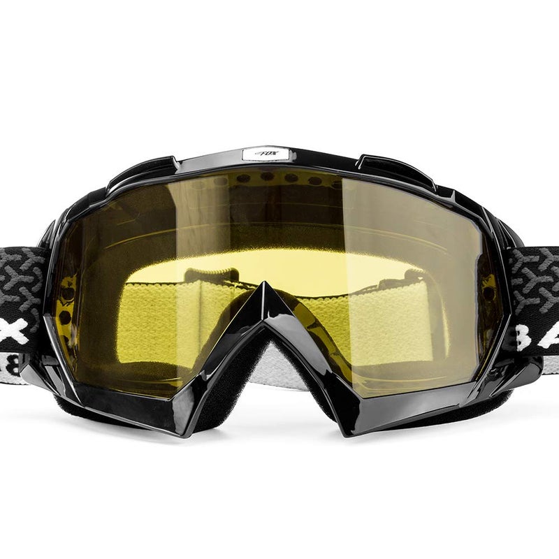 BATFOX Dirt Bike ATV Goggles Motorcycle Gear Riding Motocross Dirtbike 4Wheeler MX DH Accessories Goggles Glasses for Men Women Youth UV400 Protection Dustproof AntiSlip Strap