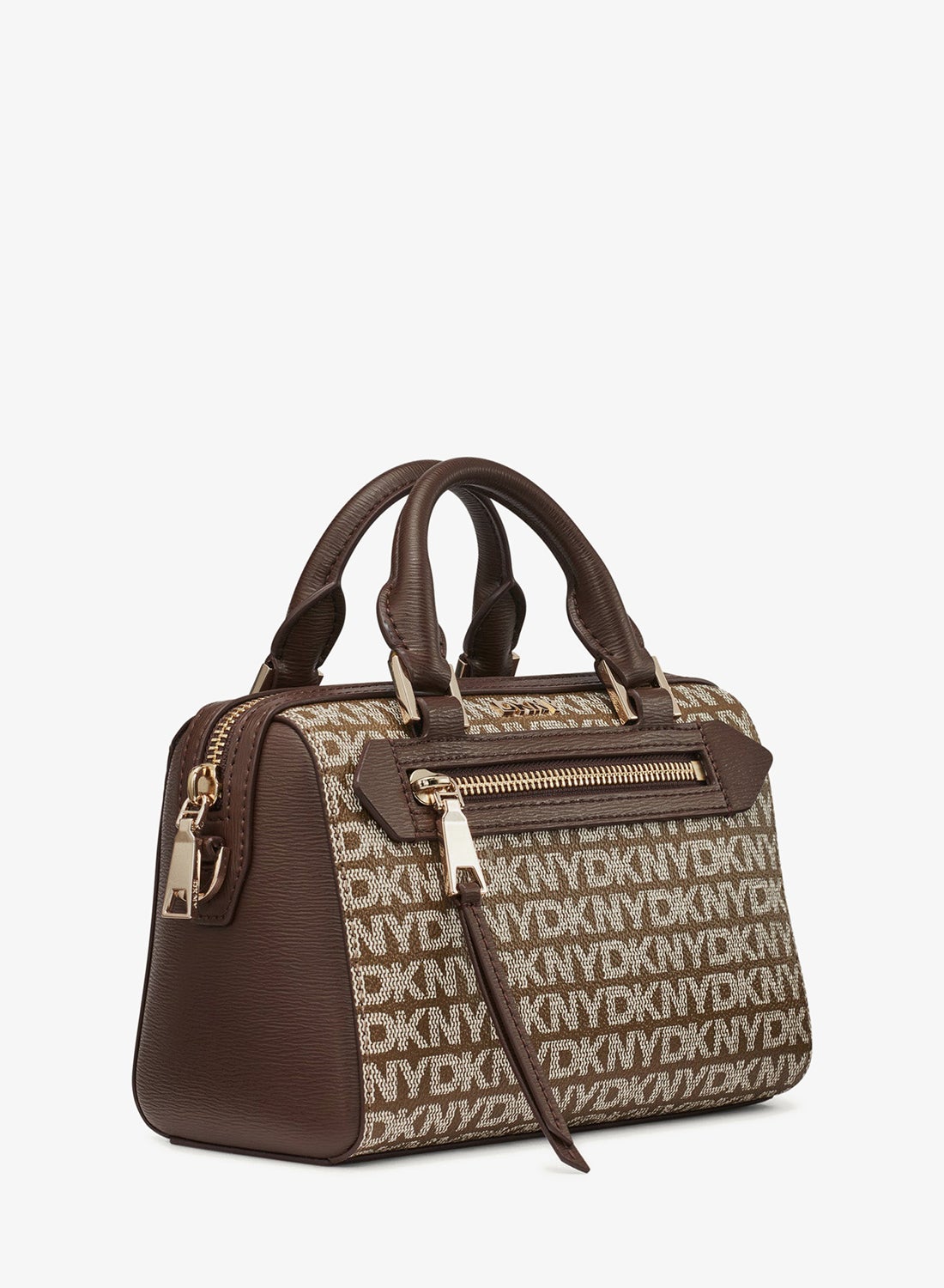 حقيبة كروس بودي بمقبض علوي وتفاصيل شعار براينت