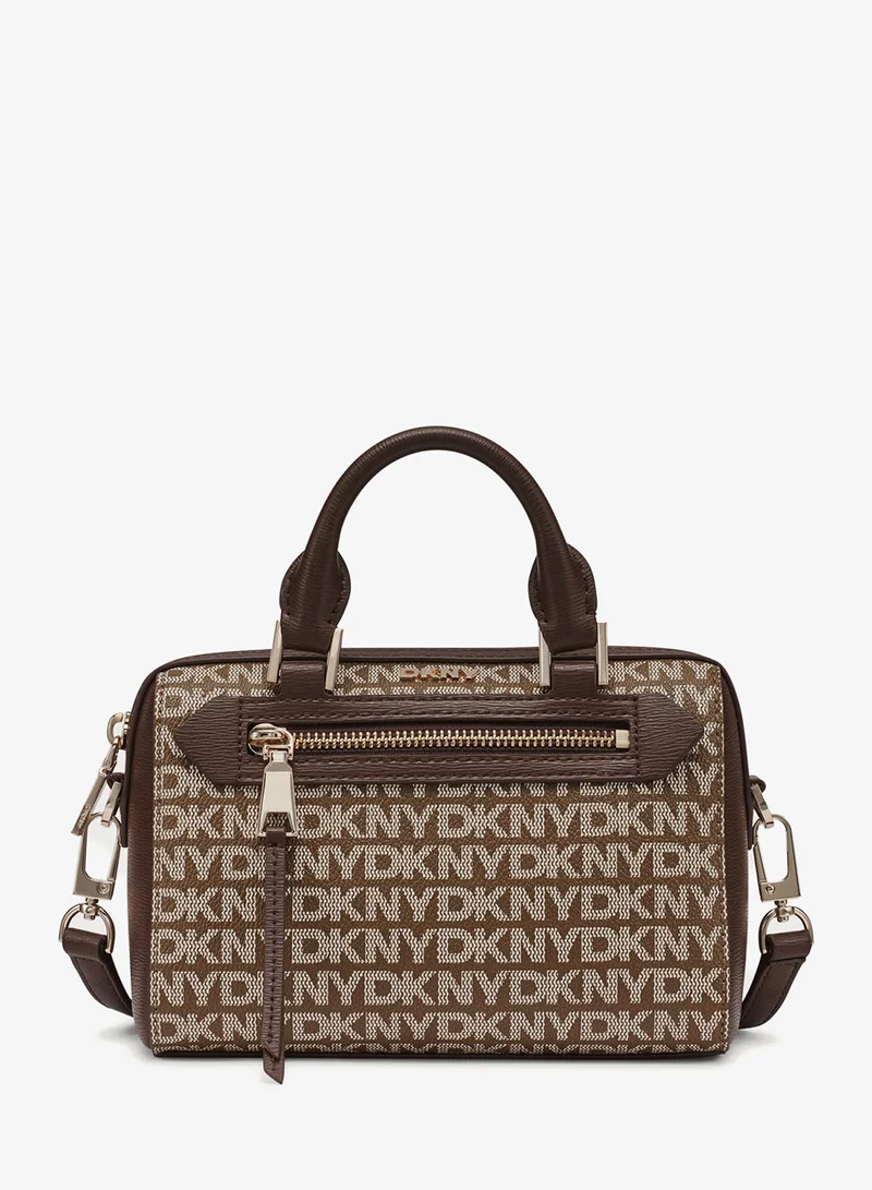 DKNY Bryant Logo Detail Top Handle Crossbody