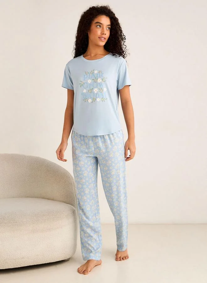 Splash FAV Pyjama Set T shirt & Trousers
