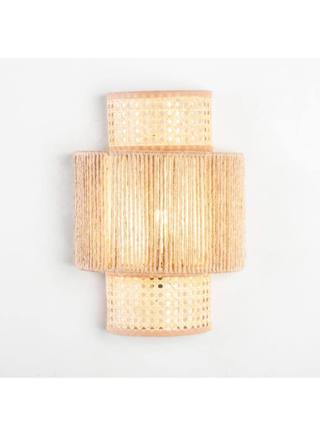 تبس هوم لمب إضاءة حائط بوهو باللون البني 20x20 سم - Image 2