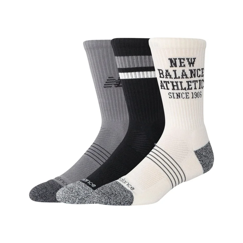 نيو بالانس Active Graphic Crew Socks 3 Pack
