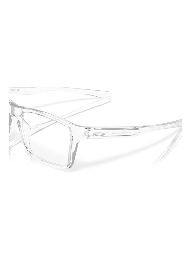 OAKLEY Oakley Ophthalmic Man Rectangular  Eyeglasses- Oo 8178 - Lense Size:55Mm - Polished Clear  - Image 5