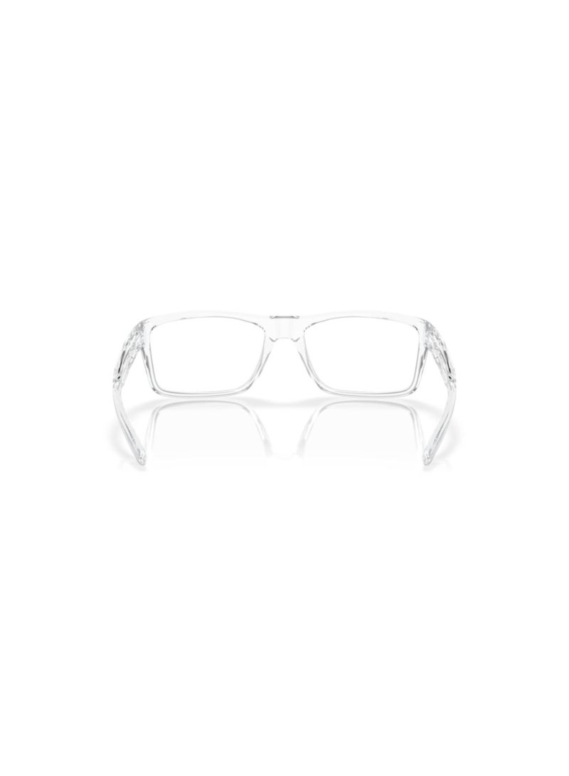 OAKLEY Oakley Ophthalmic Man Rectangular  Eyeglasses- Oo 8178 - Lense Size:55Mm - Polished Clear  - Image 3