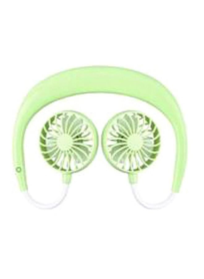 NIBEMINENT Neckband USB Fan FS0021 Green