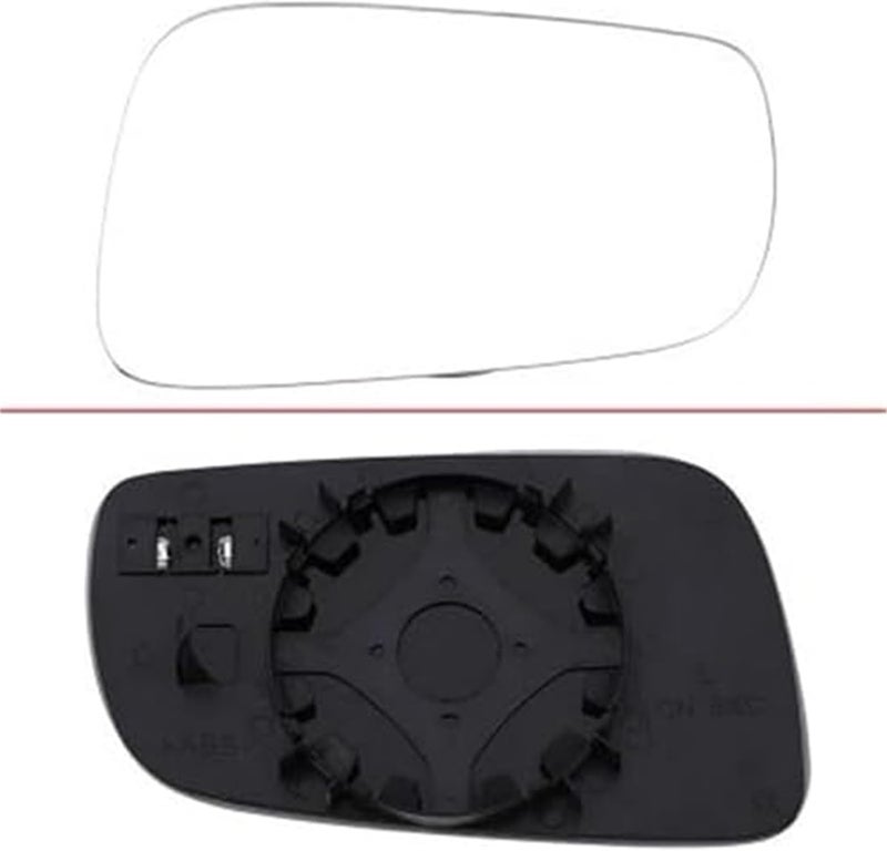 Wivplex Heated Side Mirror Glass for VW Jetta 1999-2001 - Image 1